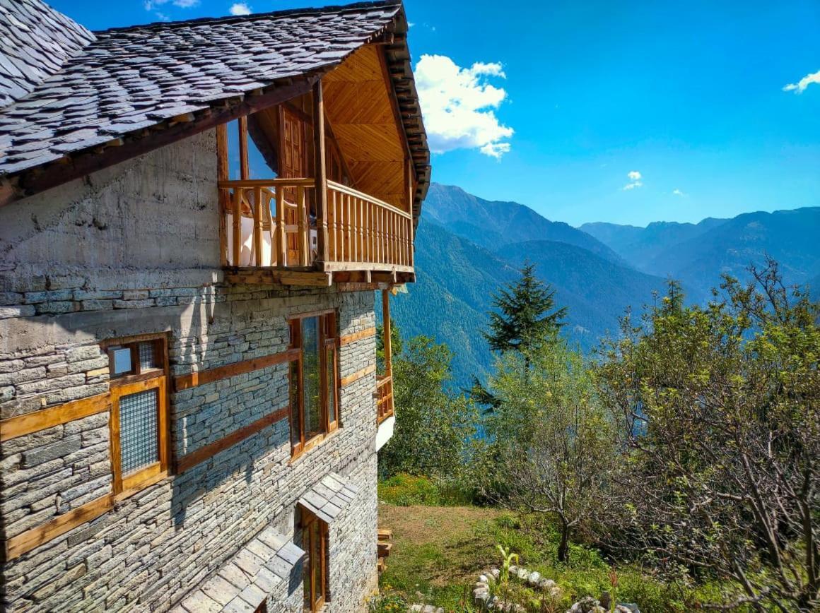 Ishan Log Huts-A Boutique Home Stay Banjār 外观 照片