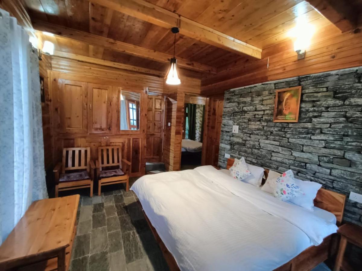 Ishan Log Huts-A Boutique Home Stay Banjār 外观 照片