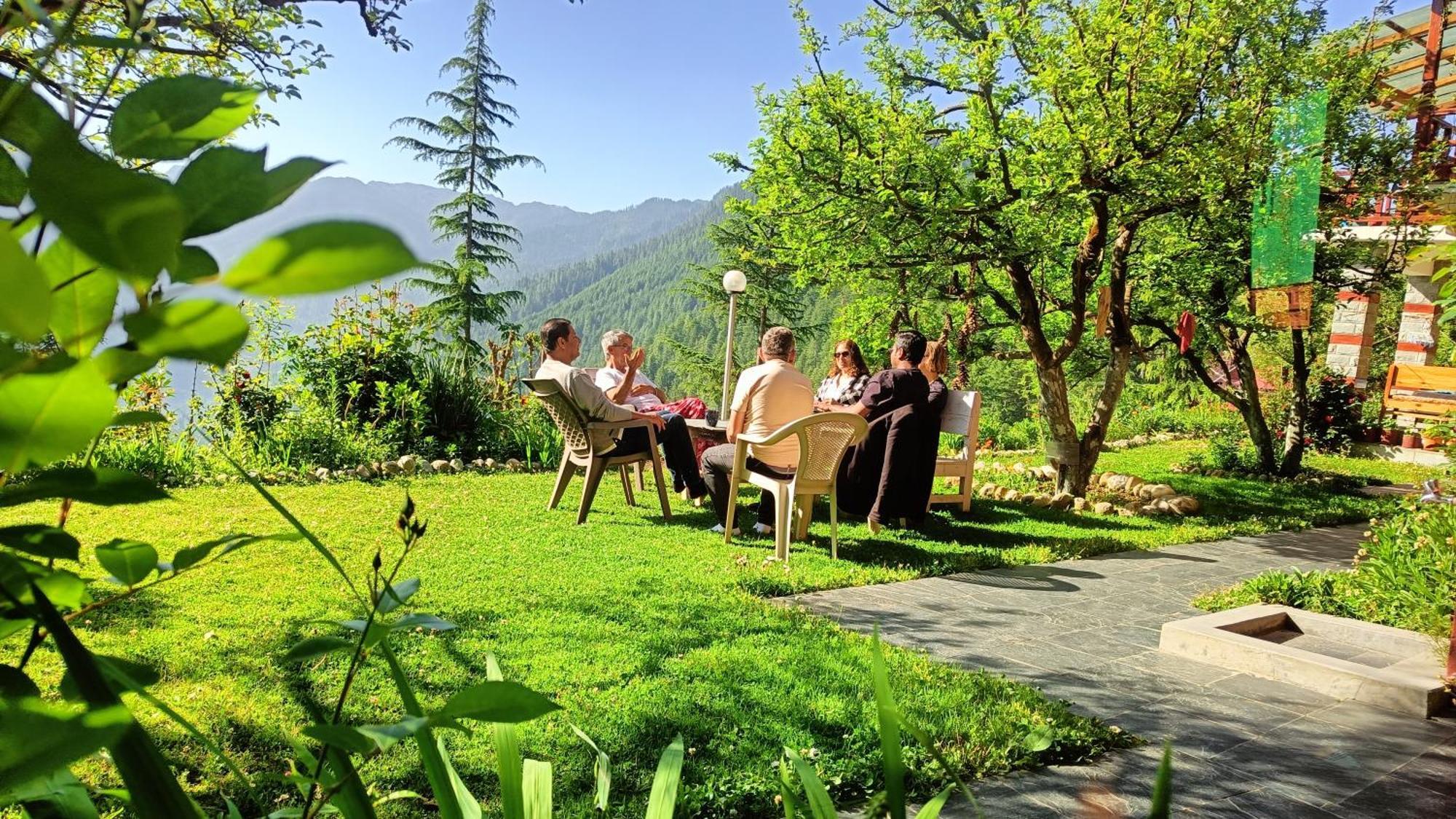 Ishan Log Huts-A Boutique Home Stay Banjār 外观 照片